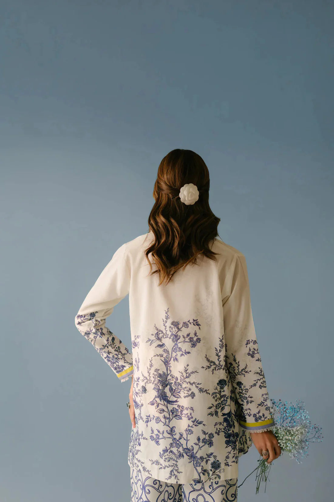 Blue Bloom Elegance Co ord sets