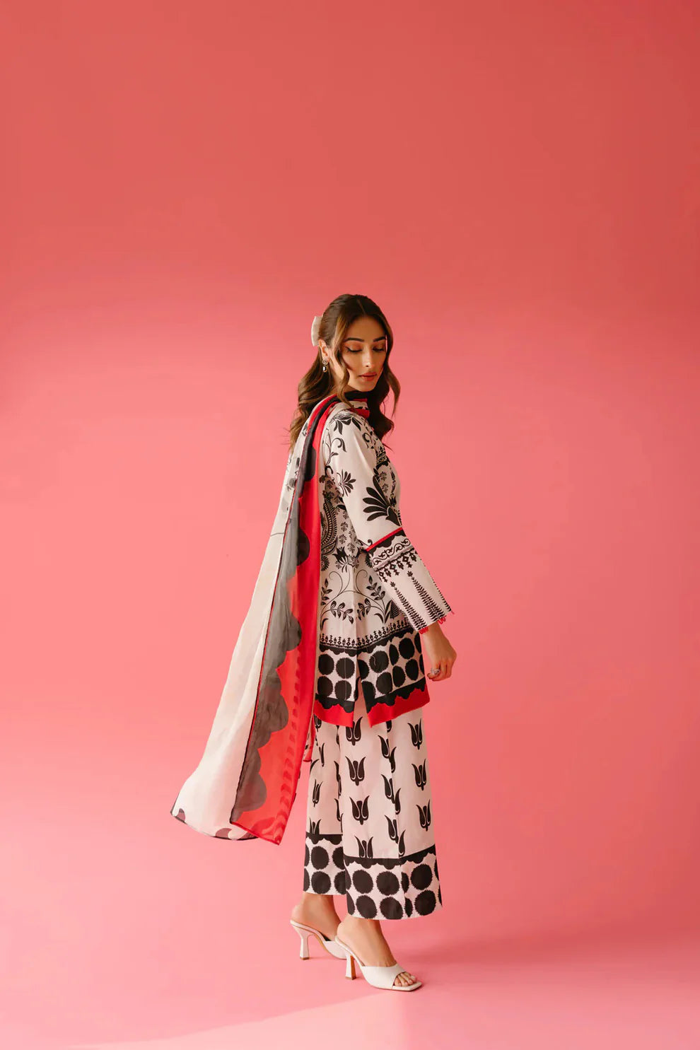 Luxe Printed 3-Piece Co-ord Set
