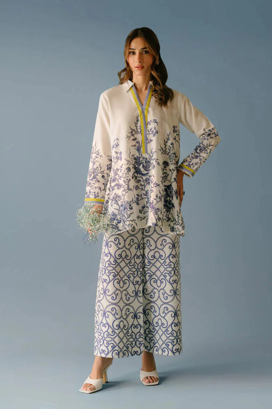 Blue Bloom Elegance Co ord sets