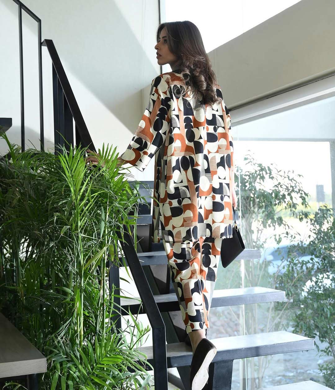 Geometric Print Co-Ord Set