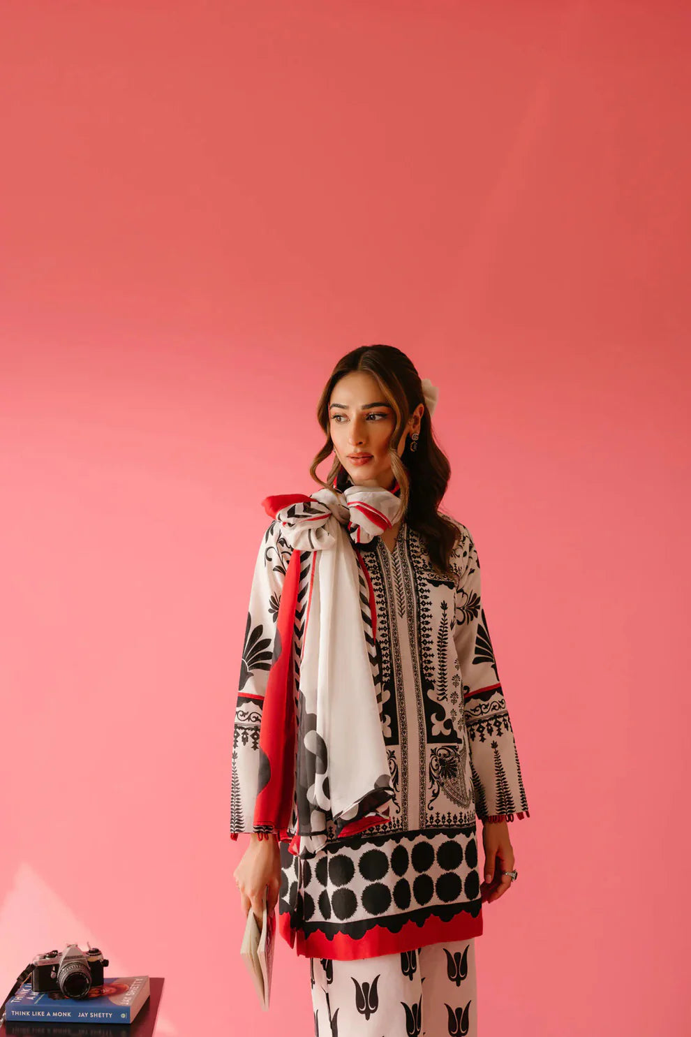 Luxe Printed 3-Piece Co-ord Set