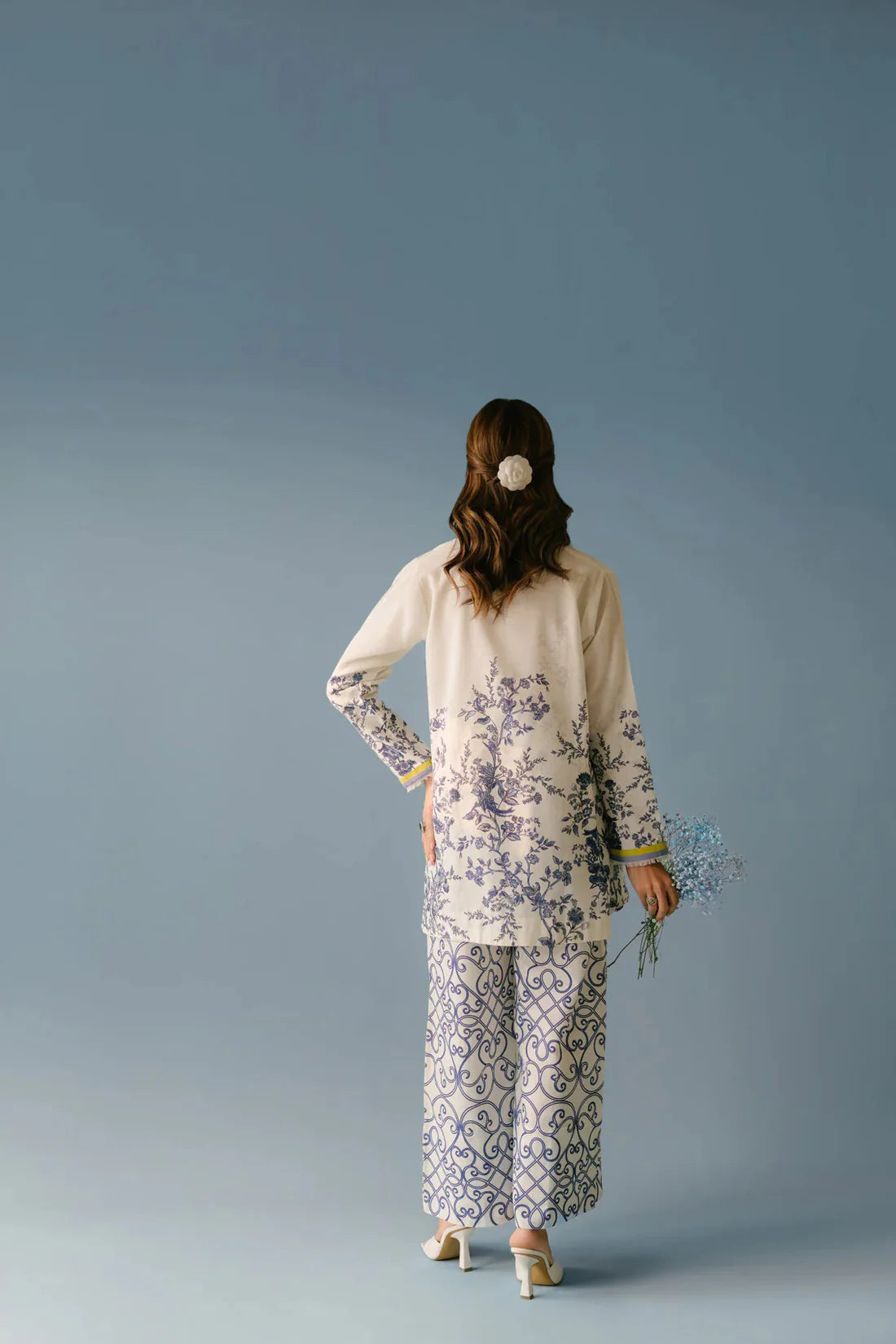 Blue Bloom Elegance Co ord sets