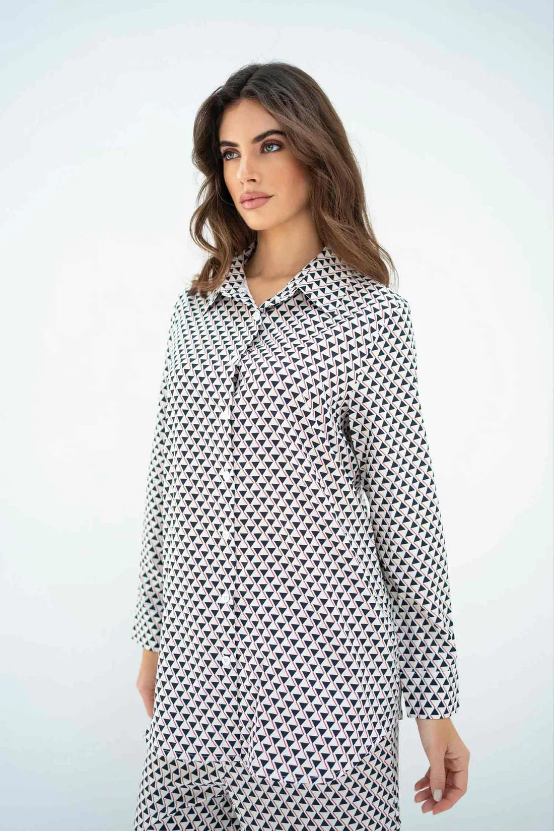 Elegant Black & White Co-ord with Pocket Detailing