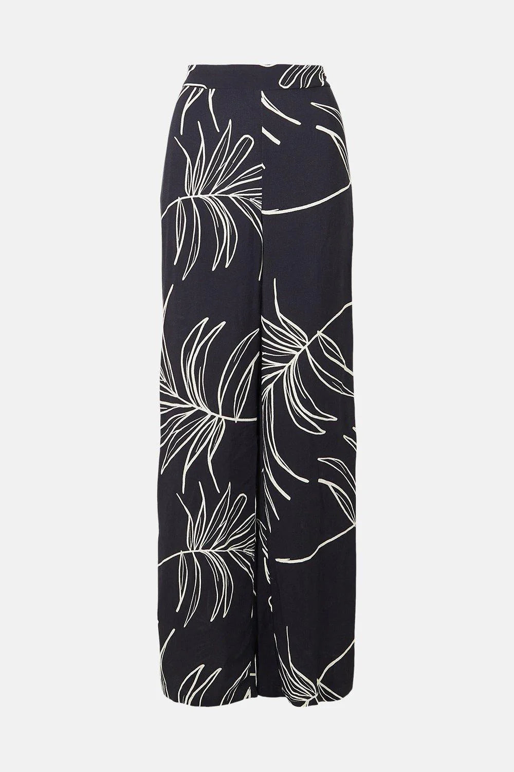 Korean Leaves Noir | Relaxed Co-ord Set