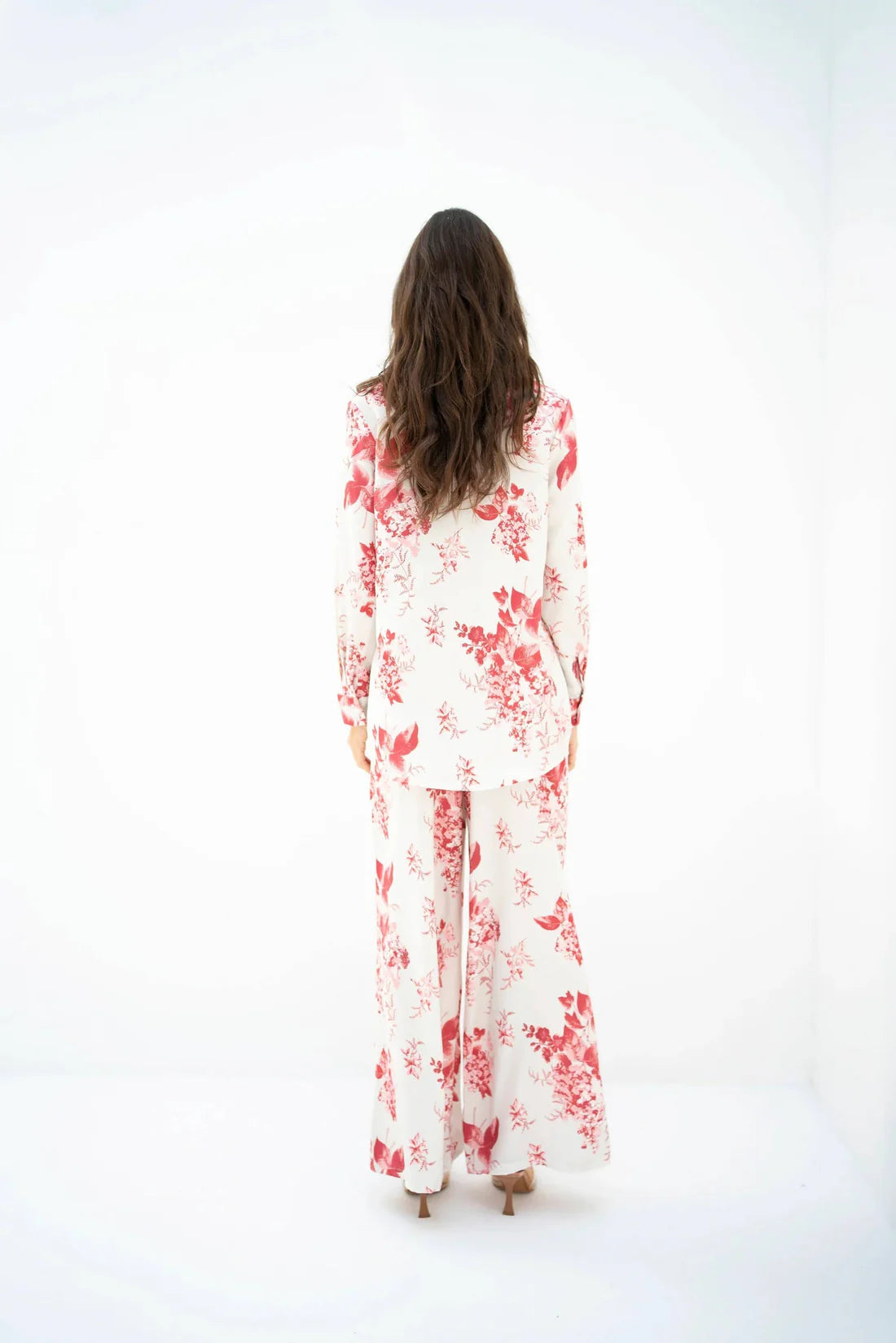 PinkBlossom | Korean BSY Co-ord SET in Floral Elegance