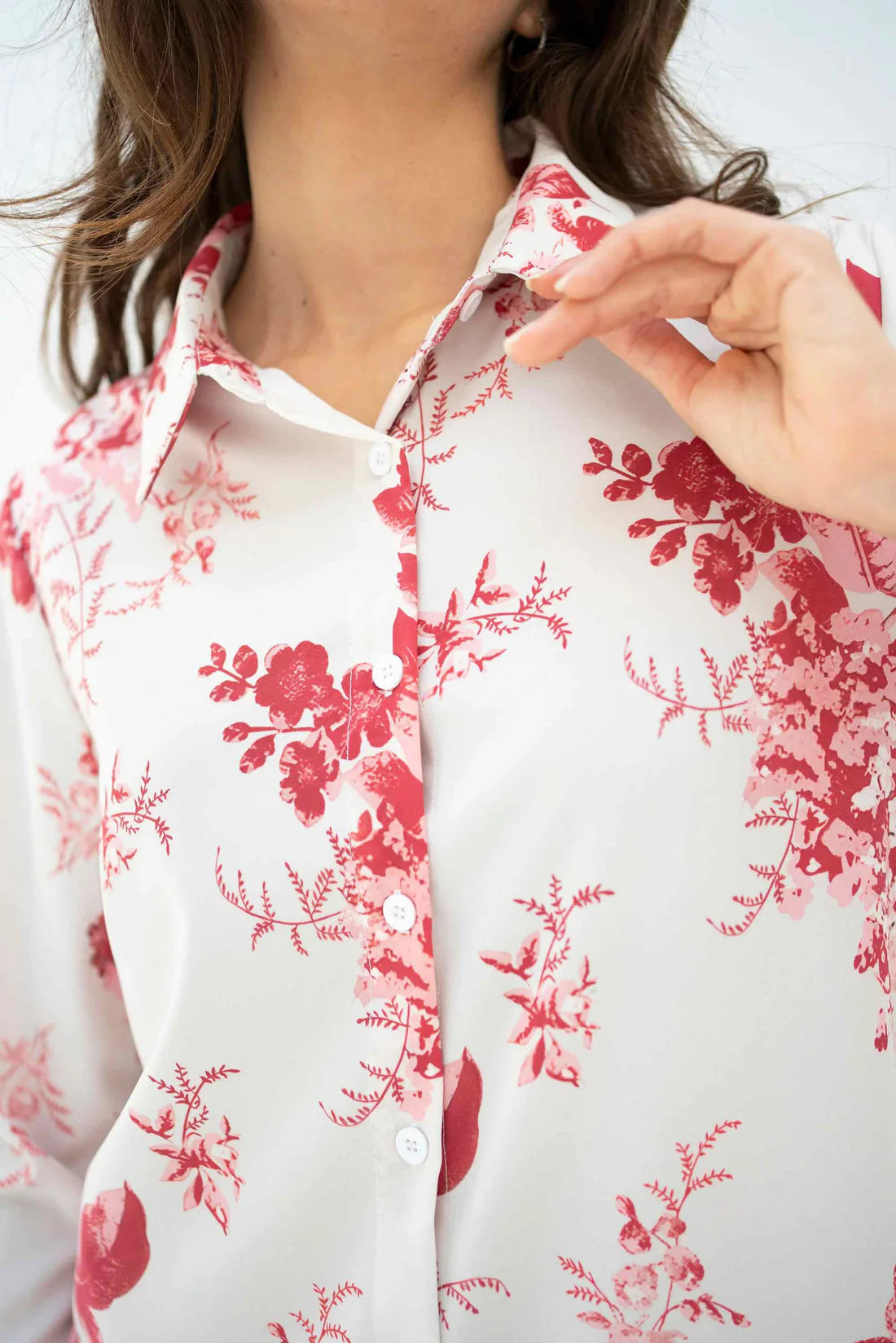 PinkBlossom | Korean BSY Co-ord SET in Floral Elegance