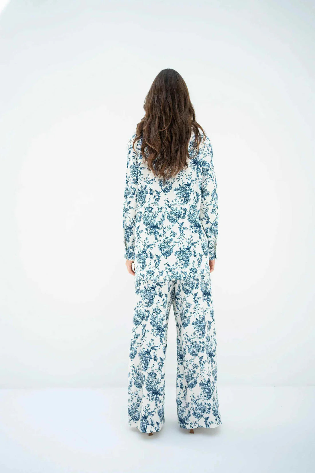 Korean Floral Co-ord Set